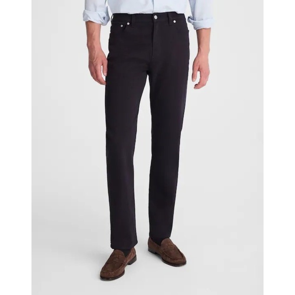 Madewell Allday 1991 Straight Pant Mens 31x30 Obsidian Blue Twill Chino